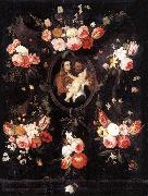 KESSEL, Jan van Holy Family  sf oil painting reproduction